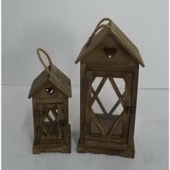 Dřevěná lucerna, S/2 D7086 