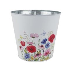 Květináč plechový K4688/4 Dům, byt a zahrada