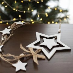 Dekorace k zavěšení D3420 Krabičky, stojánky a zásobníky - Vánoční dekorace