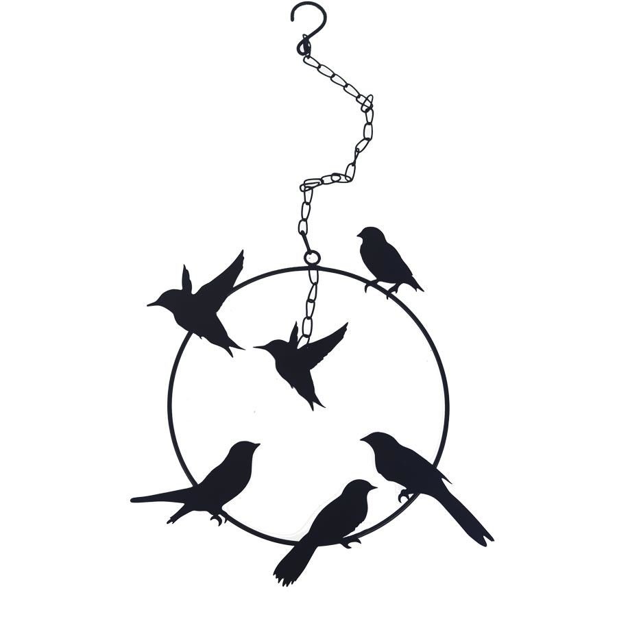 Dekorace k zavěšení s ptáčky K4630 - Úložné boxy