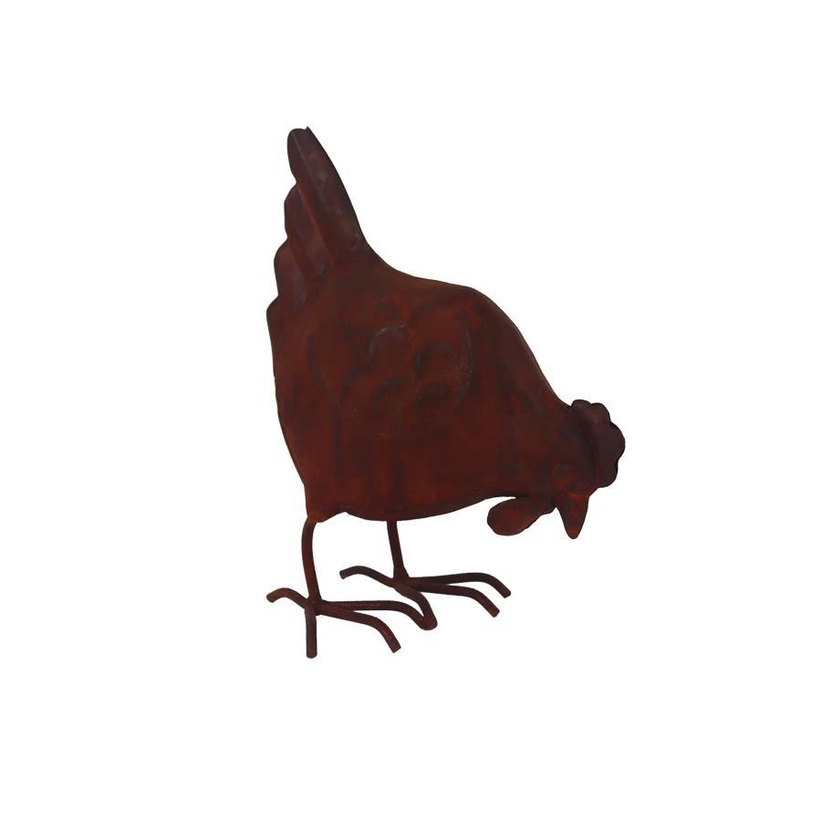 Kovová slepice K4642 - Velikonoční dekorace