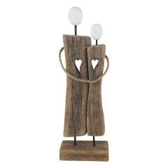 Dekorace zamilovaný pár D7370/2 Krabičky, stojánky a zásobníky - Vánoční dekorace