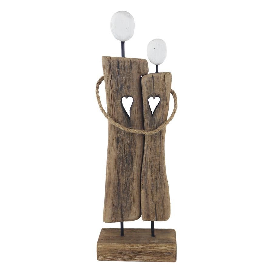 Krabičky, stojánky a zásobníky - Vánoční dekorace - Dekorace zamilovaný pár D7370/2 Dekorace zamilovaný pár D7370/2 - Vánoční dekorace