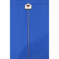 Dekorační zápich obálka se srdíčkem, 8 ks D7858 Krabičky, stojánky a zásobníky - Velikonoční dekorace