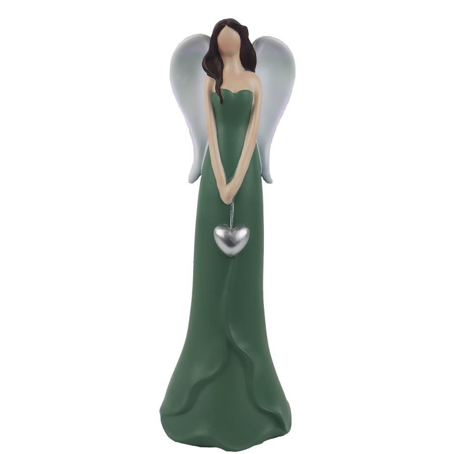 Dekorace anděl se srdíčkem X8177/4 - Vánoční dekorace