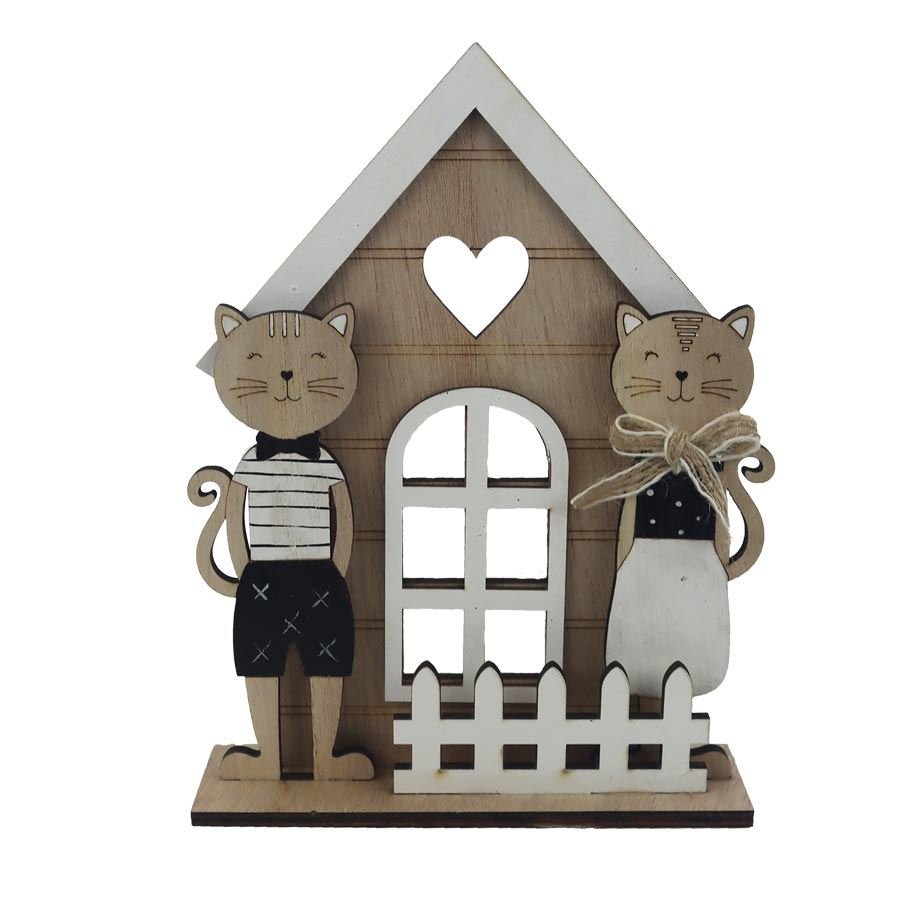 Dekorace domeček D7793/2 - Domečky, budky