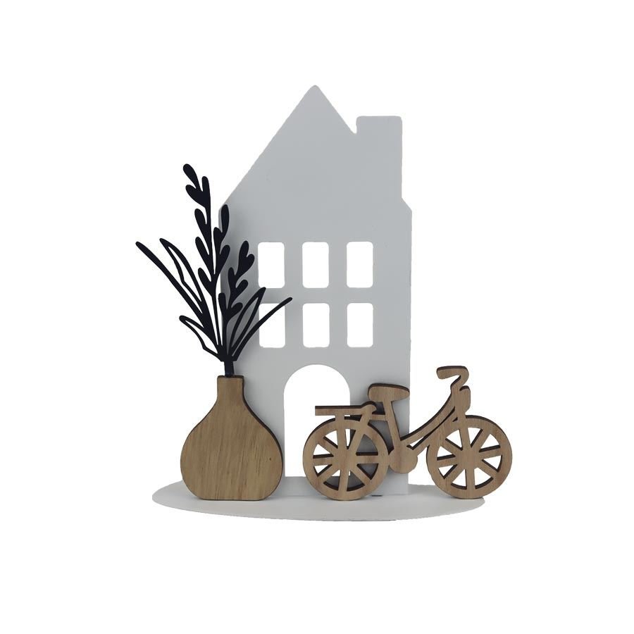 Dekorace domeček K4727 - Domečky, budky