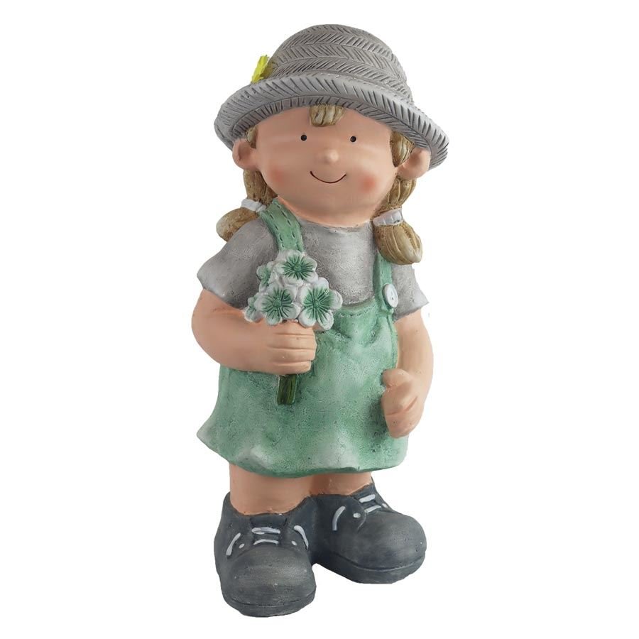 Krabičky, stojánky a zásobníky - Velikonoční dekorace - Dekorace holčička X6553 Dekorace holčička X6553 - Velikonoční dekorace