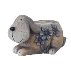 Dekorace k osázení pes X8051 Dům, byt a zahrada