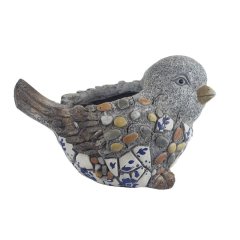 Dekorace k osázení ptáček X6551 Dům, byt a zahrada