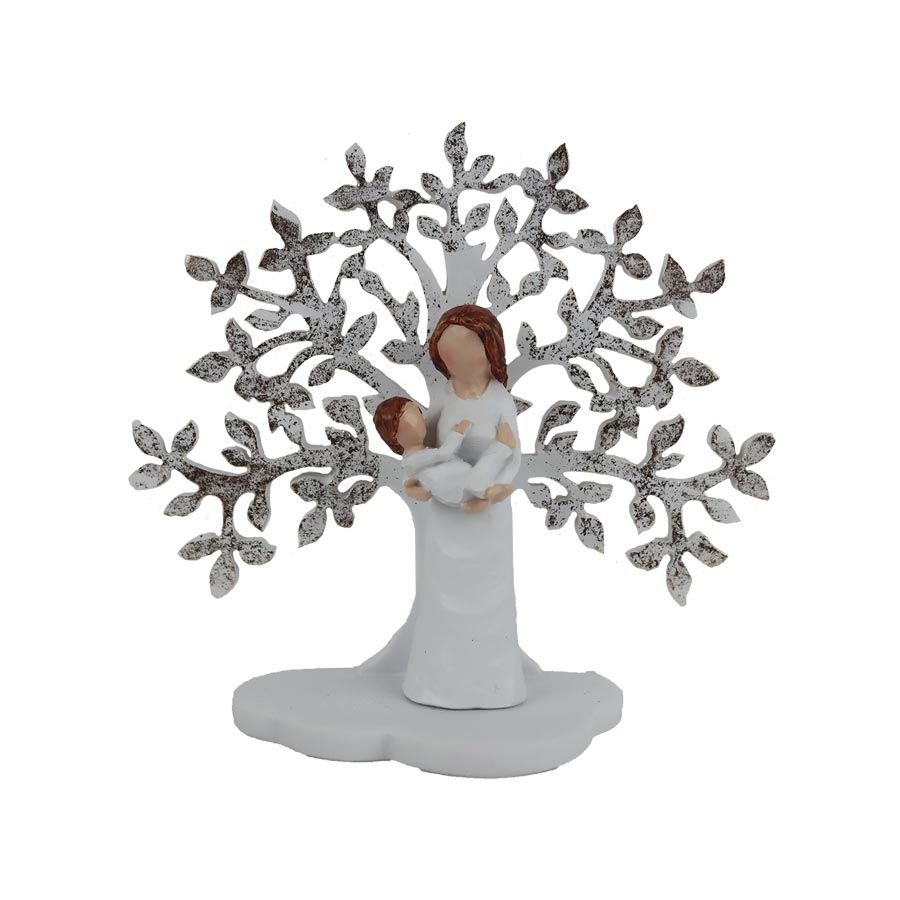 Strom života - matka v objetí s dítětem X8187 - Vánoční dekorace
