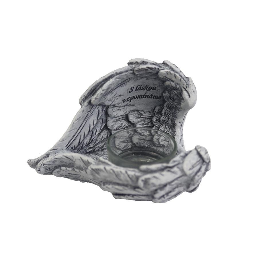 Svícen na čajovou svíčku X4257 - Vánoční dekorace