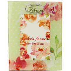 Fotorámeček X0323 Umělé květiny, větvičky, pugety - Klasické fotorámečky