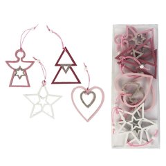 Vánoční dekorace, 8ks D2324 Krabičky, stojánky a zásobníky - Vánoční dekorace