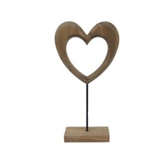 Krabičky, stojánky a zásobníky Velikonoční dekorace - Dekorace srdce D7685/A Dekorace srdce D7685/A