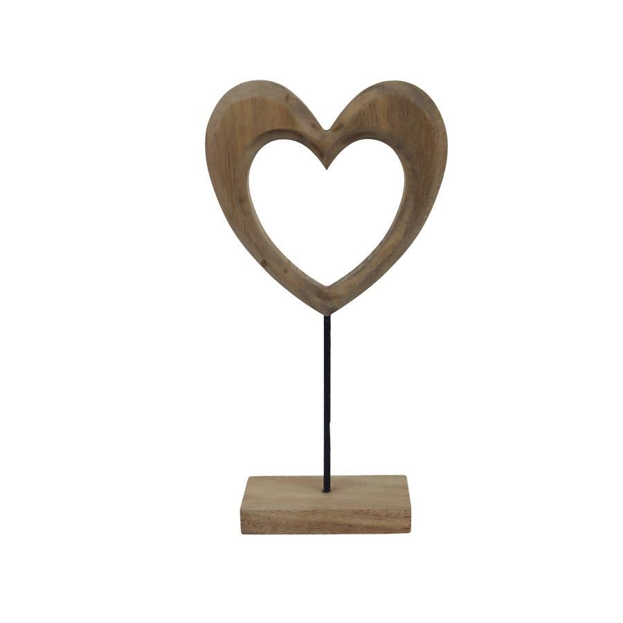 Dekorace srdce D7685/A - Velikonoční dekorace