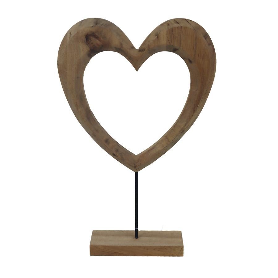 Dekorace srdce D7685/B - Velikonoční dekorace