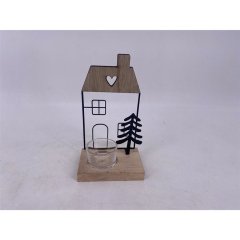 Dekorační svícen domeček K4532 