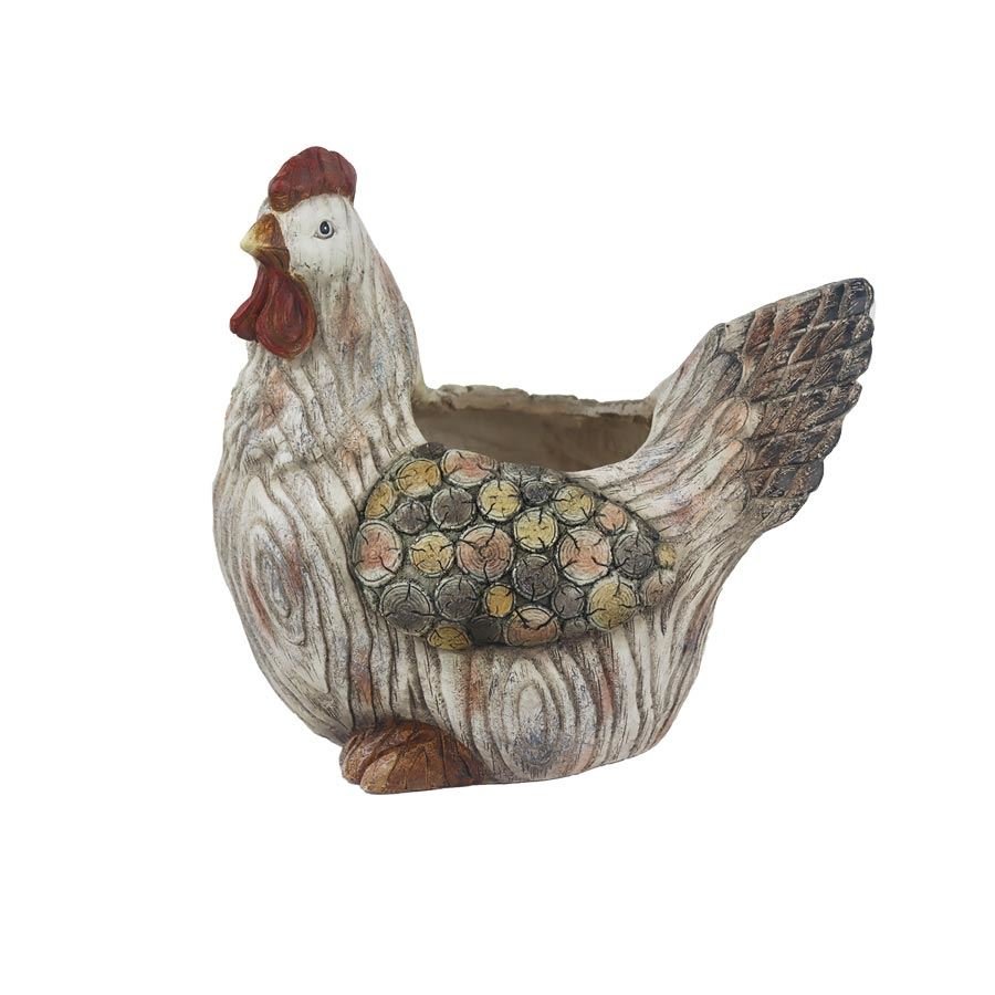 Dekorace k osázení slepička X8105 - Dům, byt a zahrada