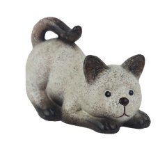 Dekorace kočka X8115/3 Krabičky, stojánky a zásobníky - Velikonoční dekorace