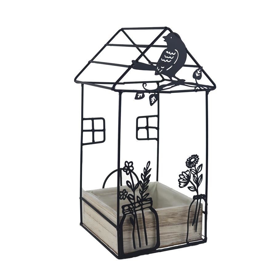 Dům, byt a zahrada - Dekorace domeček k osázení K3901 Dekorace domeček k osázení K3901 - Dům, byt a zahrada