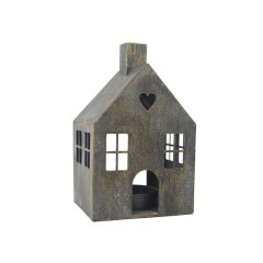 Dekorační svícen domek K4405 Krabičky, stojánky a zásobníky - Svícny