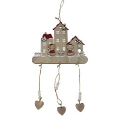 Dekorace k zavěšení Krásný domov D7278 Krabičky, stojánky a zásobníky - Vánoční dekorace