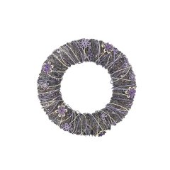 Věnec s dekoracemi P1153/2 Krabičky, stojánky a zásobníky - Velikonoční dekorace