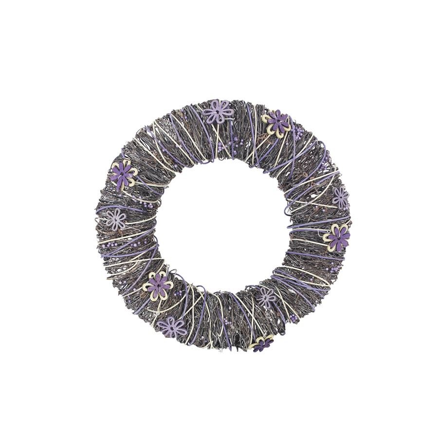 Věnec s dekoracemi P1153/2 - Velikonoční dekorace