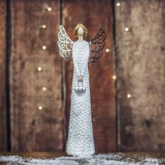 Anděl dekorační X2962 Krabičky, stojánky a zásobníky - Vánoční dekorace