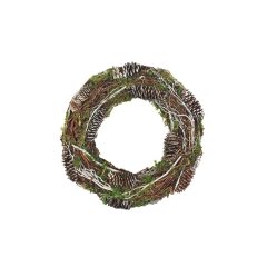 Věnec přírodní P1247/2 Krabičky, stojánky a zásobníky - Vánoční dekorace
