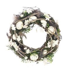 Věnec s vajíčky P1338 Krabičky, stojánky a zásobníky - Velikonoční dekorace