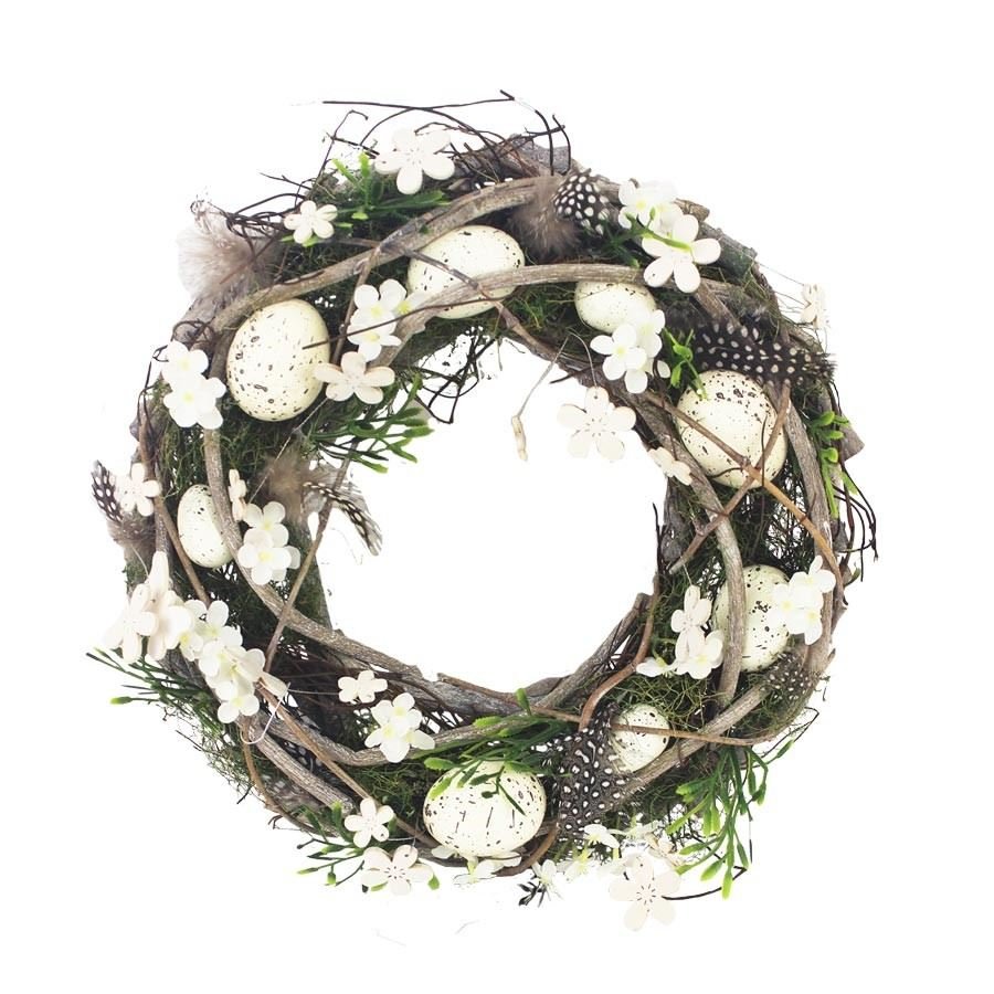 Věnec s vajíčky P1338 - Velikonoční dekorace
