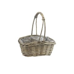 Koš dekorační s plastem P2225/A Dům, byt a zahrada