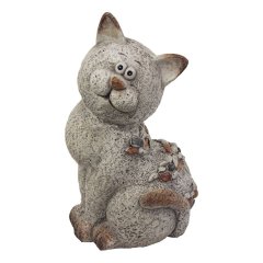 Dekorace kočka X2359 Krabičky, stojánky a zásobníky - Velikonoční dekorace