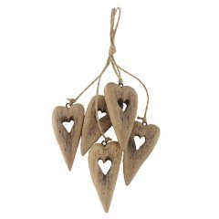 Srdíčka ve svazku D7359 Krabičky, stojánky a zásobníky - Vánoční dekorace