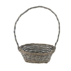 Koš dárkový dekorační P2502/1 Umělé květiny, větvičky, pugety - Dárkové koše