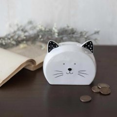 Pokladnička kočka X3752 Závěsná dekorace, zápichy, věšáky - Pokladničky