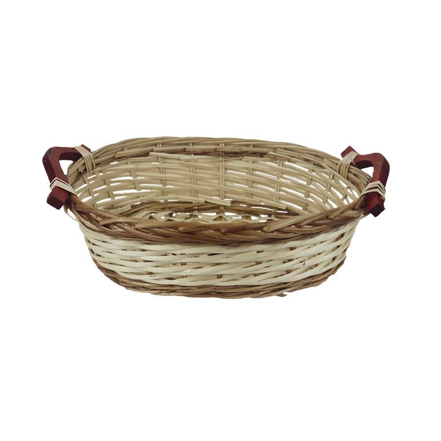 Košík oválný bílý P2408/1 Košík oválný bílý P2408/1
