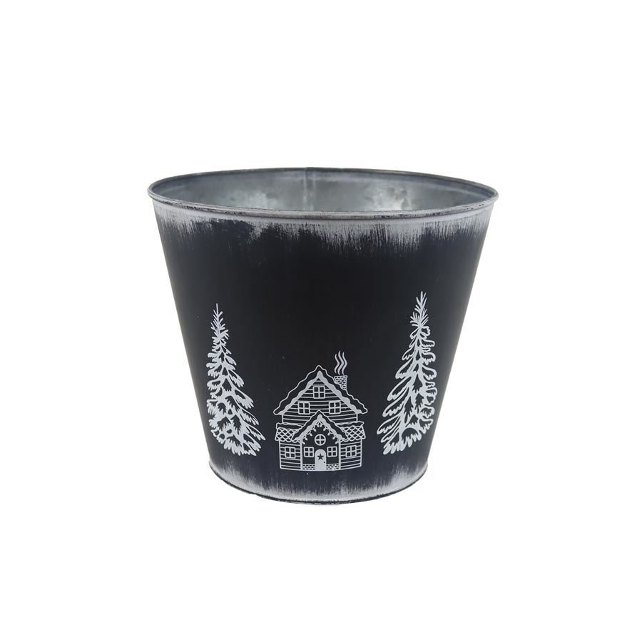 Květináč plechový K3749/3 Květináč plechový K3749/3