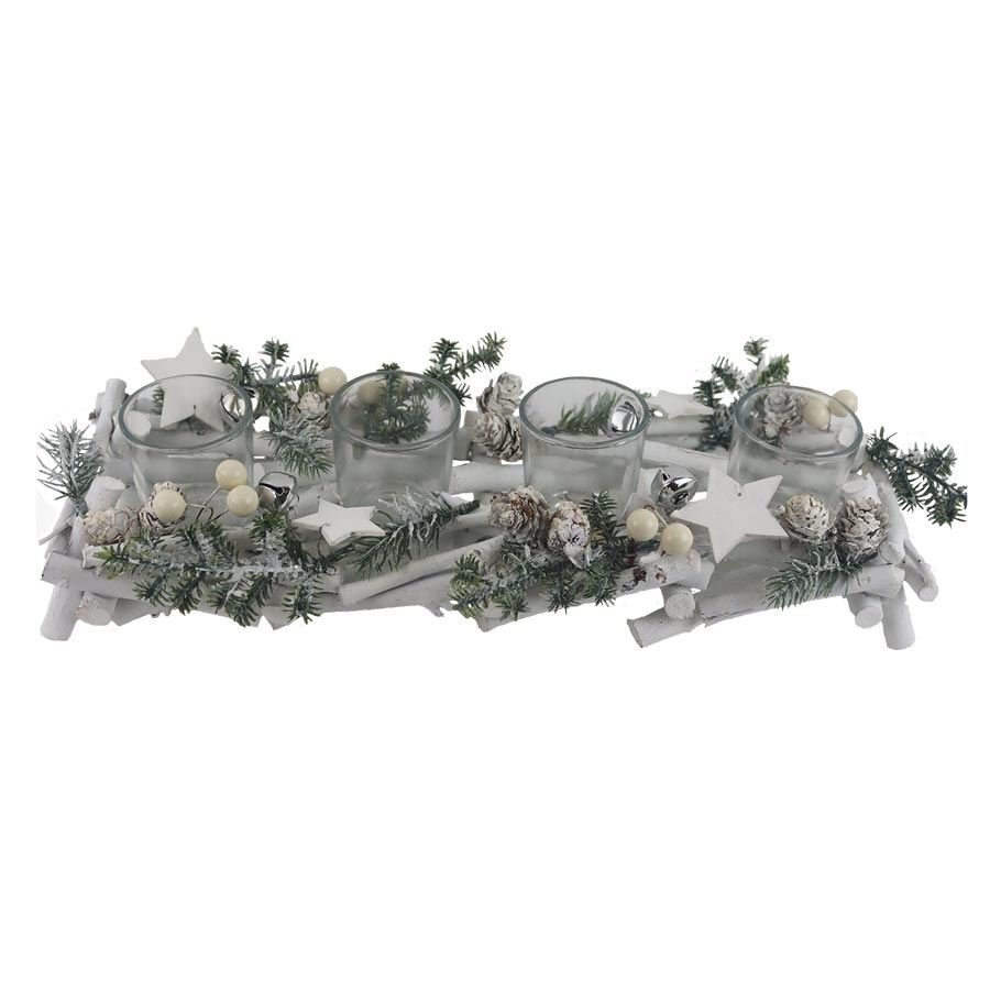 Krabičky, stojánky a zásobníky - Svícny - Adventní svícen na 4 svíčky P2132 Adventní svícen na 4 svíčky P2132 - Svícny