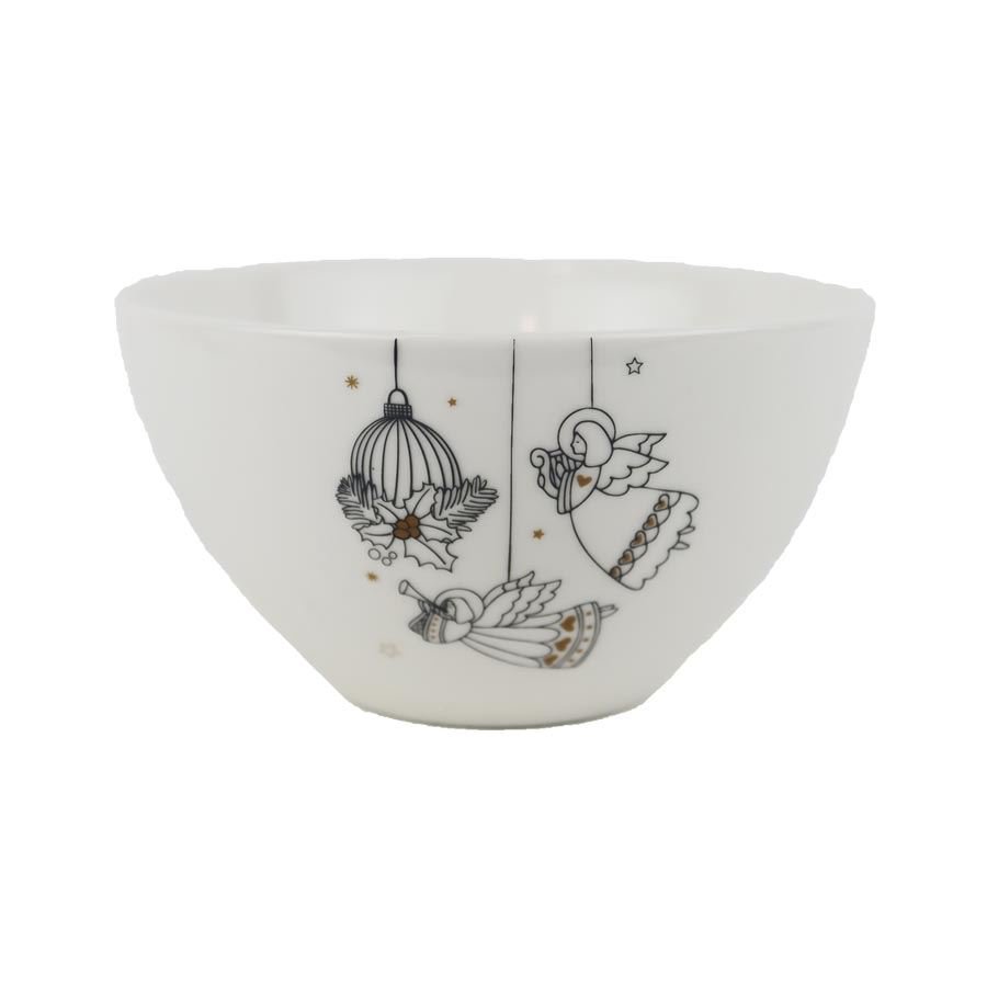 Porcelánová miska andílci X8724 - Dům, byt a zahrada