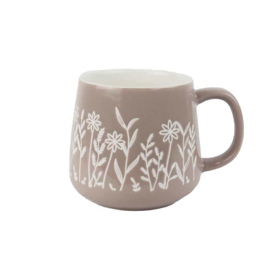 Porcelánový hrnek polní kvítí X8699 - Dům, byt a zahrada