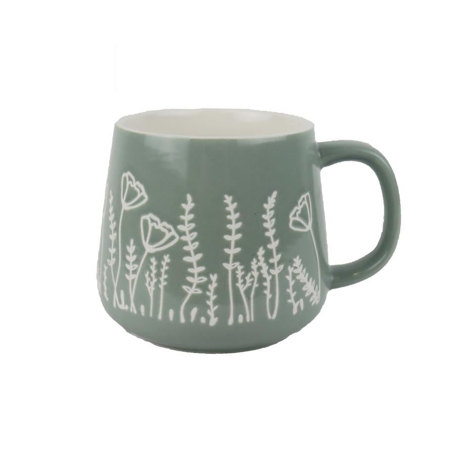 Dům, byt a zahrada - Porcelánový hrnek polní kvítí X8700 Porcelánový hrnek polní kvítí X8700 - Dům, byt a zahrada