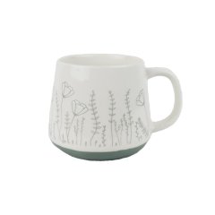 Krabičky, stojánky a zásobníky Vánoční dekorace - Porcelánový hrnek polní kvítí X8702 Porcelánový hrnek polní kvítí X8702