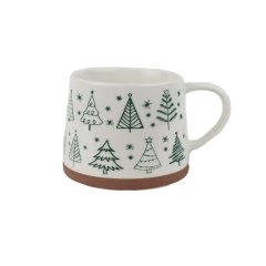 Vánoční porcelánový hrnek X8715-15 Krabičky, stojánky a zásobníky - Vánoční dekorace