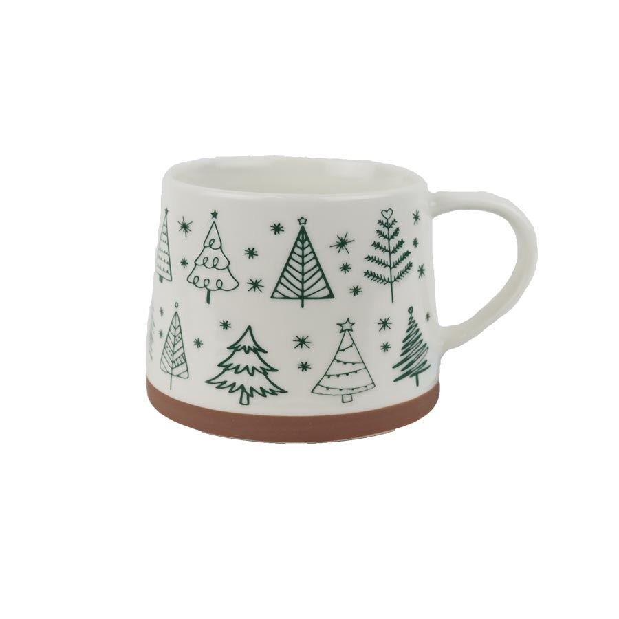 Krabičky, stojánky a zásobníky - Vánoční dekorace - Vánoční porcelánový hrnek X8715-15 Vánoční porcelánový hrnek X8715-15 - Vánoční dekorace