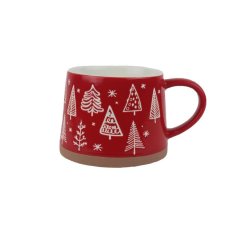 Krabičky, stojánky a zásobníky Vánoční dekorace - Vánoční porcelánový hrnek X8716-08 Vánoční porcelánový hrnek X8716-08