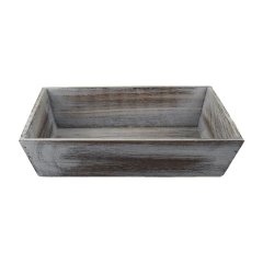 Dřevěný obal D8362 Umělé květiny, větvičky, pugety - Dárkové koše