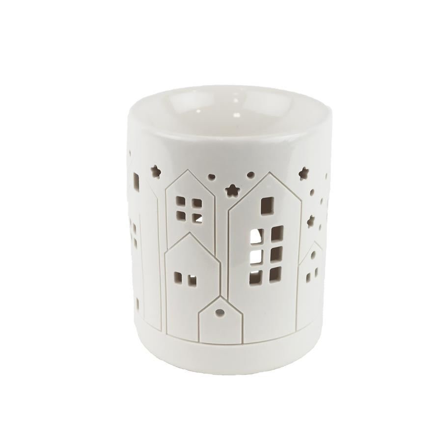 Krabičky, stojánky a zásobníky - Aroma lampy - Aromalampa domečky X6083 Aromalampa domečky X6083 - Aroma lampy